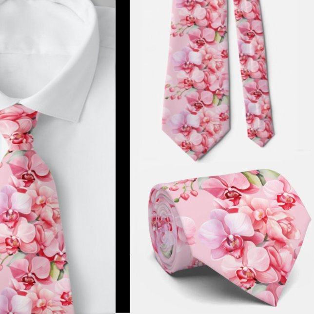Herrslig cravatta | Bröllop & evenemang blomsterli Slips (Skapare uppladdad)