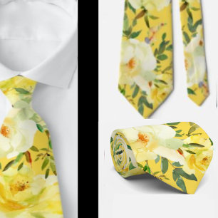 Herrslig halsduk   Blommig halsduk för bröllop och Slips