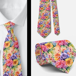 Herrslig halsduk   Bröllop & evenemang Blommig hal Slips