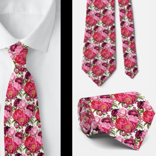 Herrslig halsduk Bröllop & evenemang Blommig hal Slips