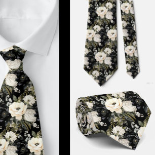 Herrslig halsduk Bröllop & evenemang Blommig hal Slips