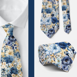 Herrslig halsduk | Bröllop & Evenemang Blommig hal Slips