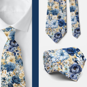 Herrslig halsduk Bröllop & Evenemang Blommig hal Slips