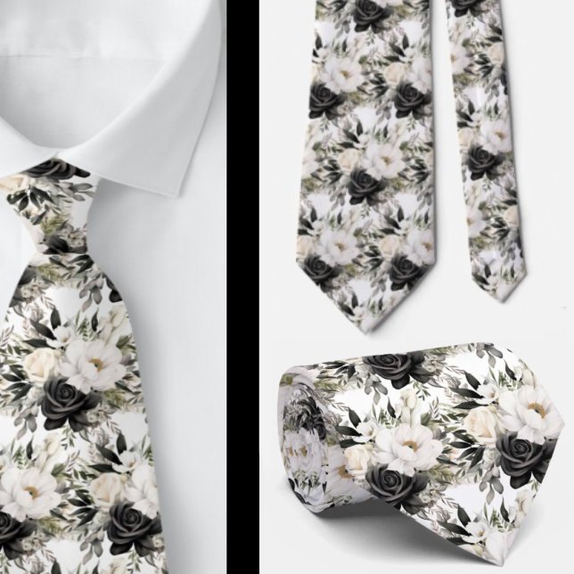 Herrslig halsduk | Bröllop & evenemang Blommig hal Slips (Skapare uppladdad)