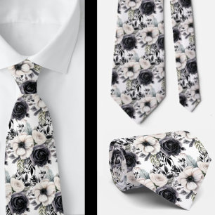 Herrslig halsduk Bröllop & evenemang Blommig hal Slips