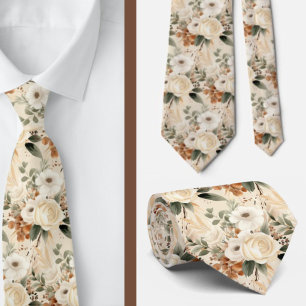 Herrslig halsduk   Bröllop & evenemang Blommig hal Slips