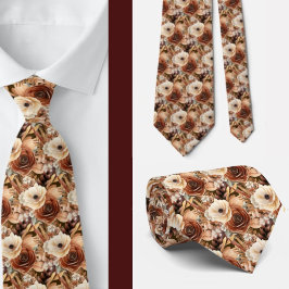 Herrslig halsduk | Bröllop & evenemang Blommig hal Slips
