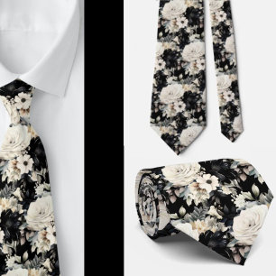 Herrslig halsduk Bröllop & Evenemang Blommig hal Slips