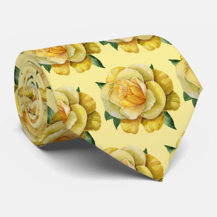 Herrslips Bröllop & Evenemang Blommig halsduk Slips