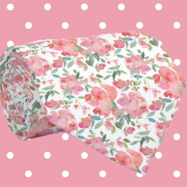 Herrslips | Bröllops- och evenemangsblommig halsdu Slips (Skapare uppladdad)