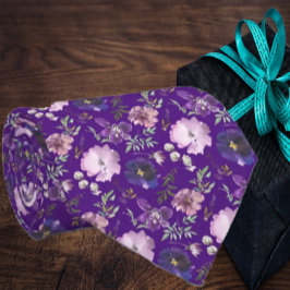 Herrslips | Bröllops- och evenemangsblommig halsdu Slips