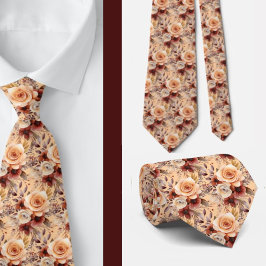 Herrtjäle | Bröllop & Evenemang Blommig Slipsknyta Slips