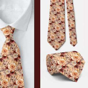 Herrtjäle Bröllop & Evenemang Blommig Slipsknyta Slips