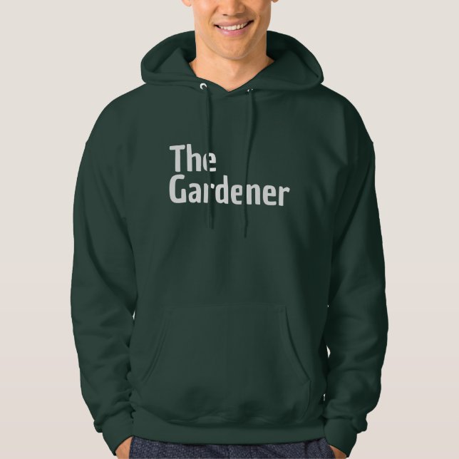 Herrträdgårdshoodie Hoodie (Framsida)