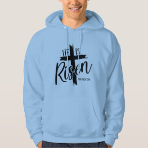 Herrtröja Han Är Uppstånden Hoodie