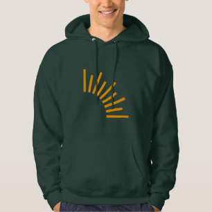 Herrtröja - olika färg, logotyp och baksida hoodie