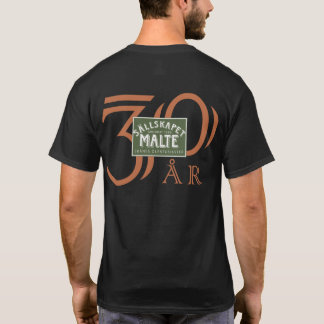 Herrtröja Sällskapet Malte 30 år T Shirt