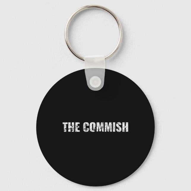 Herrtröja The Commish Shirt - Fantasy Football Com Nyckelring (Framsida)