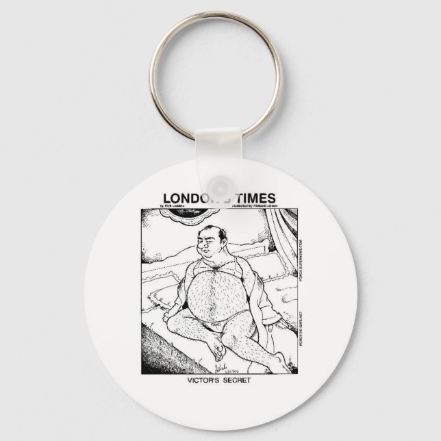 Herrunderkläder Roliga presenter T-shirts & samlar Nyckelring (Framsida)