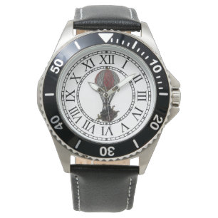 Herrurklocka i Steampunk-stil Armbandsur