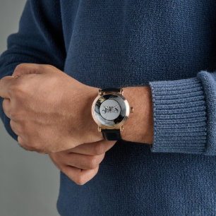 Herrurklocka vintage armbandsur