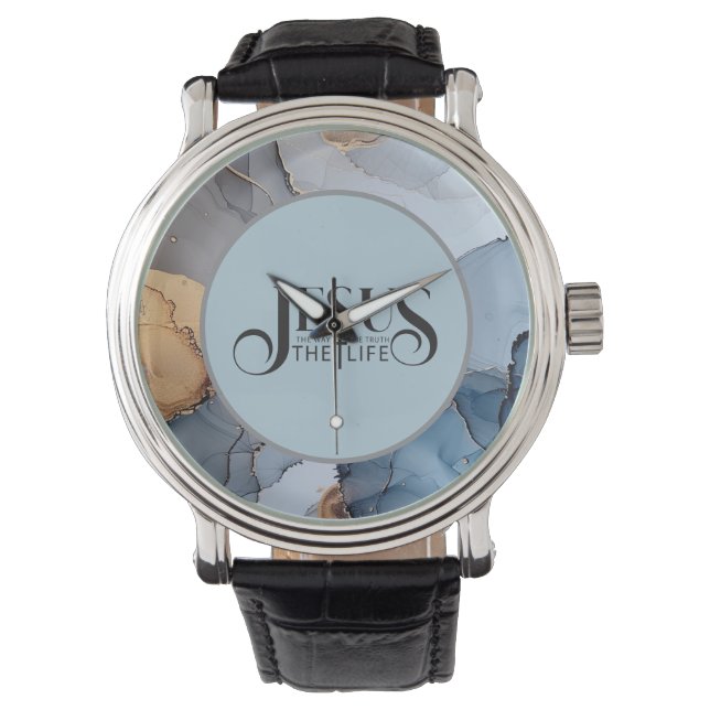 Herrurklocka vintage armbandsur (Framsida)