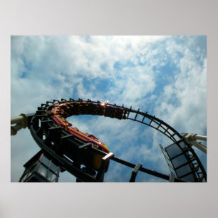 Hershey Park Sidewinder Poster