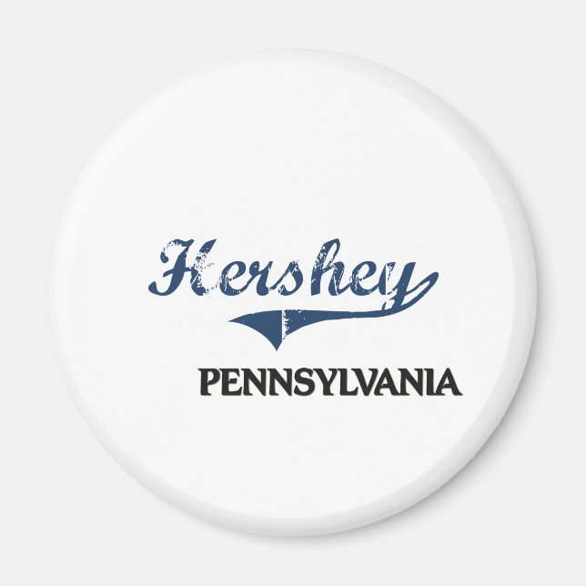 Hershey Pennsylvania City Classic Magnet (Framsidan)