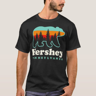 Hershey Pennsylvania Vacation Hiking Camping Bear T Shirt