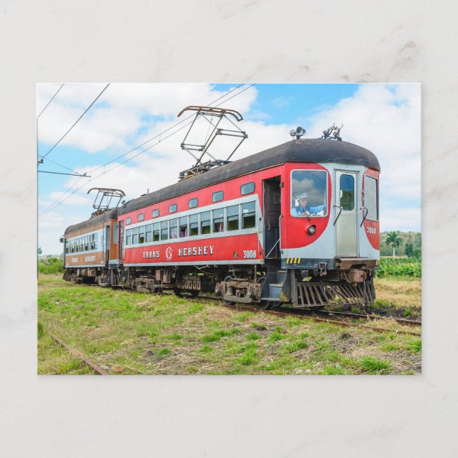 Hershey Tåg, Kuba Vykort (Framsida)