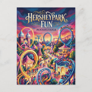 Hersheypark Pennsylvania Vykort
