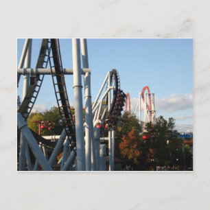 Hersheypark Roller Underläggs Vykort