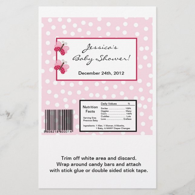 Hersheys stora Pub Wrapper Berry Garden Dam (Framsida)