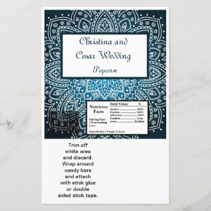 Hersheys stora Pub Wrapper Deep Moroccan Blue
