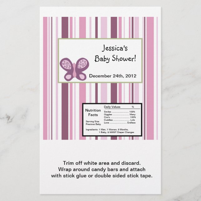 Hersheys stora Pub Wrapper Sugar Plum (Framsida)