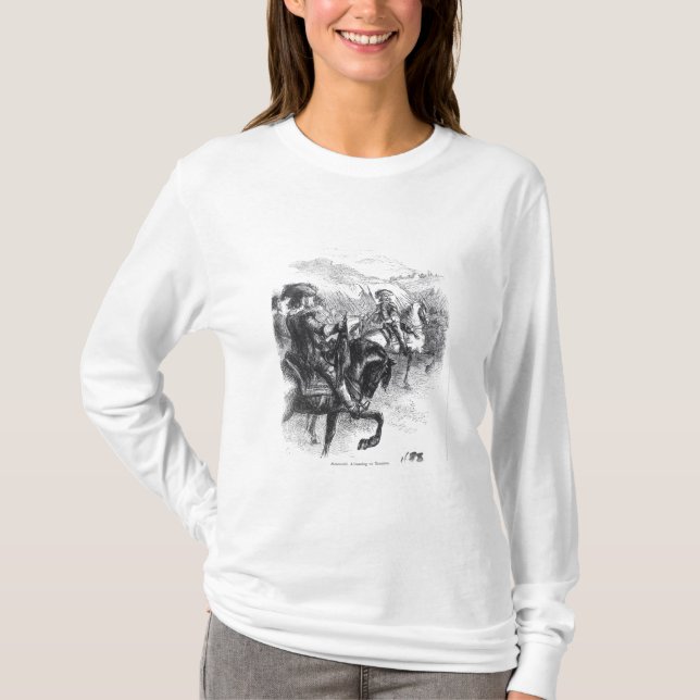 Hertig av Monmouth som flyttar fram på Taunton T-shirt (Framsida)