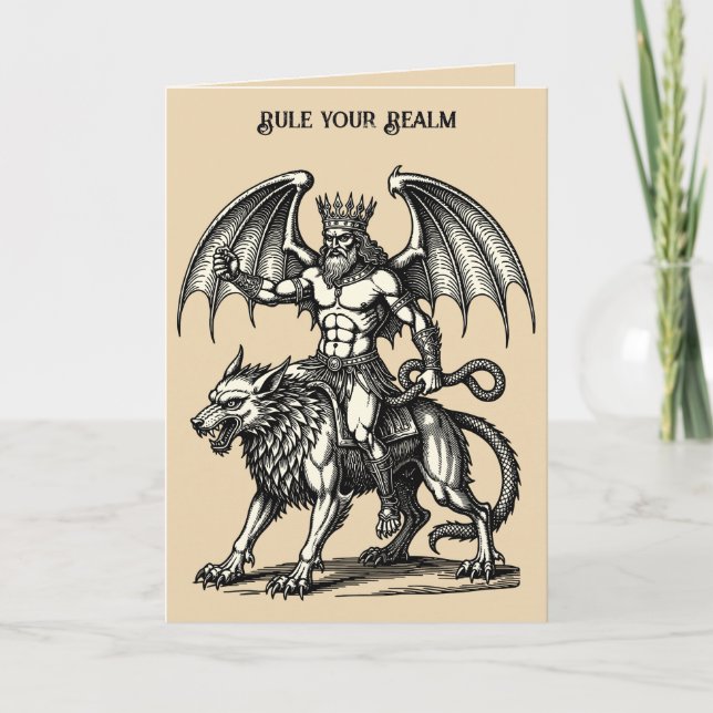 Hertig av skuggor Astaroth Kort (Framsida)