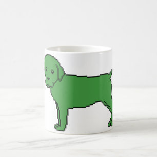 Hertig det virtuella husdjuret för hund kaffemugg