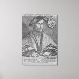 Hertig Wilhelm V av Cleve, 1540 Canvastryck