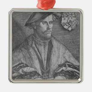 Hertig Wilhelm V av Cleve, 1540 Julgransprydnad Metall