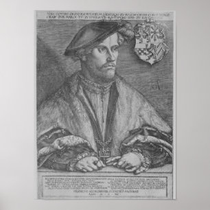 Hertig Wilhelm V av Cleve, 1540 Poster