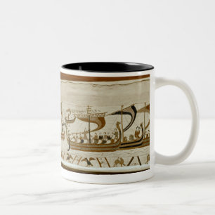 Hertig William och hans hastiga arga Pevensey Två-Tonad Mugg