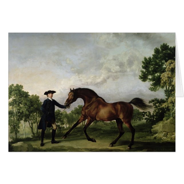 Hertigen av Ancasters fjärdhingsten "förbigår ", Hälsningskort (Framsidan Horizontal)