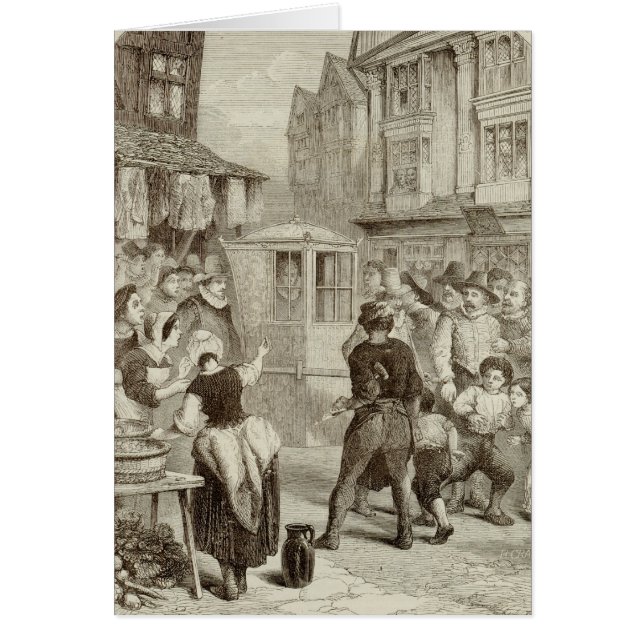 Hertigen av Buckingham Hälsningskort (Framsidan)