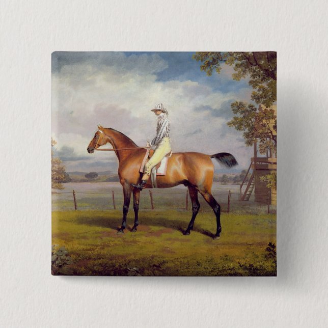 Hertigen av Hamiltons förklädnad med jockeyen upp Knapp (Framsida)