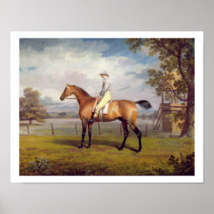 Hertigen av Hamiltons förklädnad med jockeyen upp Poster