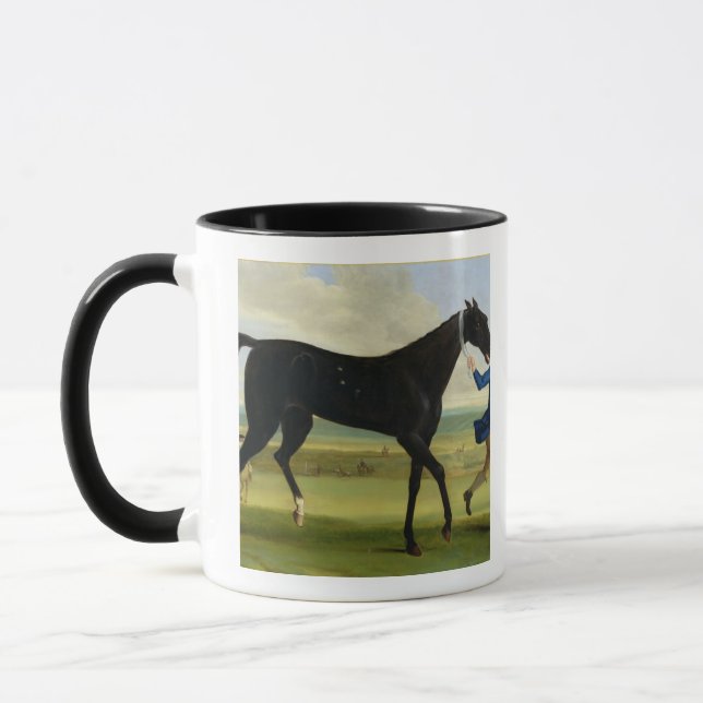 Hertigen av Rutlands "Bonny svart", c.1720 (olje- Mugg (Vänster)