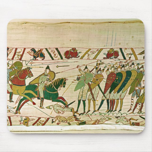 Hertigen William uppmanar hans soldater Musmatta (Framsidan)