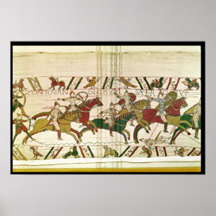 Hertigen William uppmanar hans soldater Poster