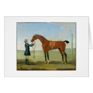 Hertigens av Devonshires Flying Childers, 1742 (ol Hälsningskort